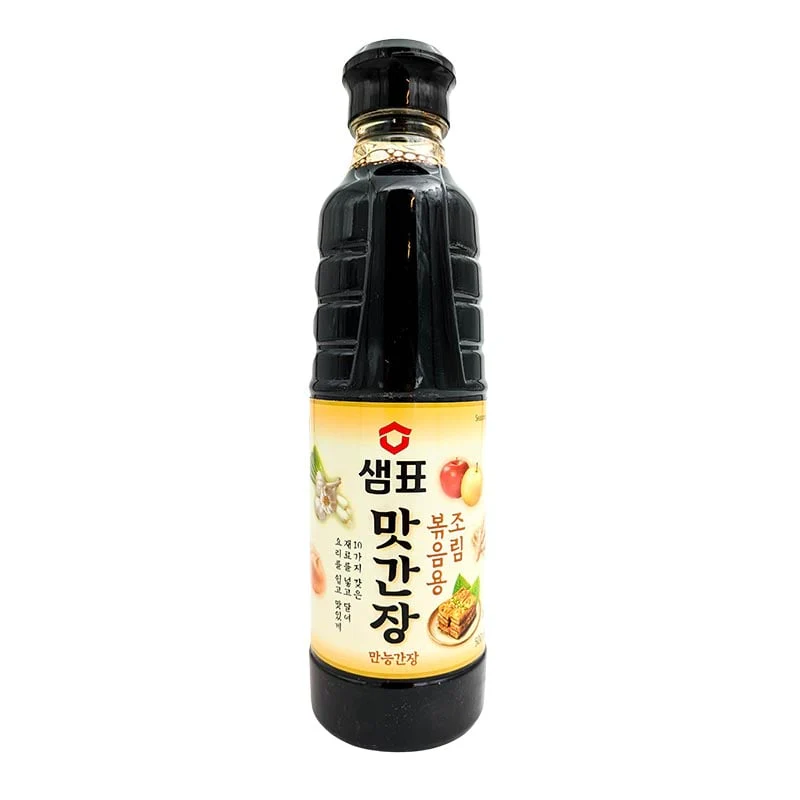 Aromatisiertes Soja, gebraut mit extra Umami aus Gemüse Sempio 500ml