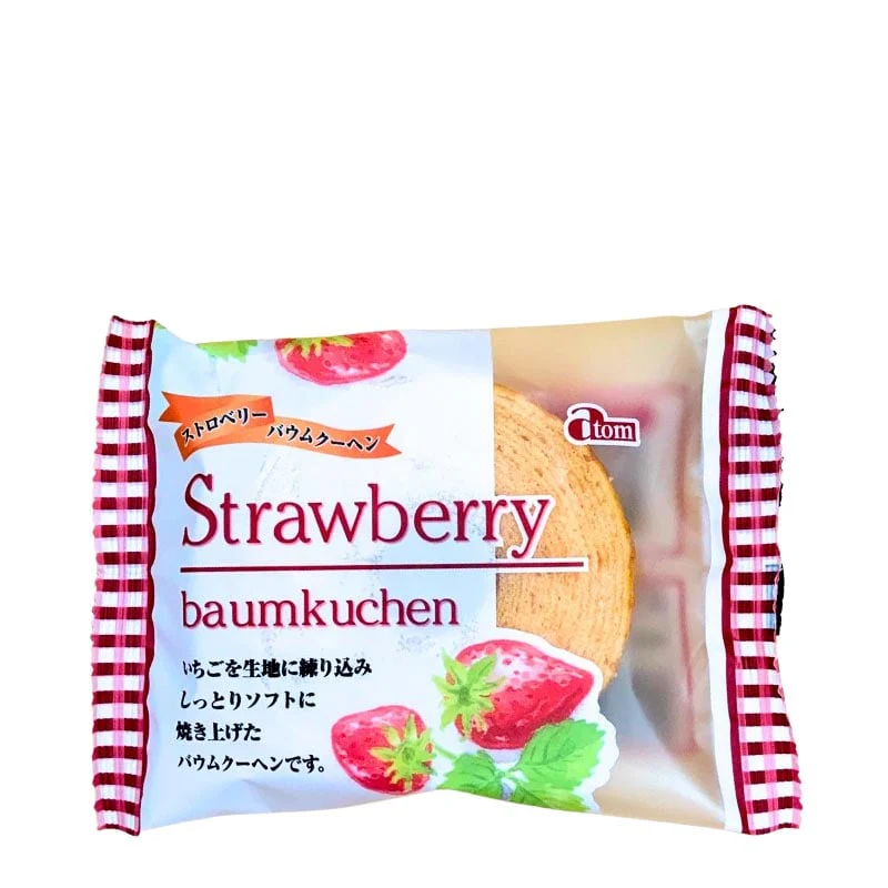 Baumkuchen japanischer Spießkuchen Erdbeere