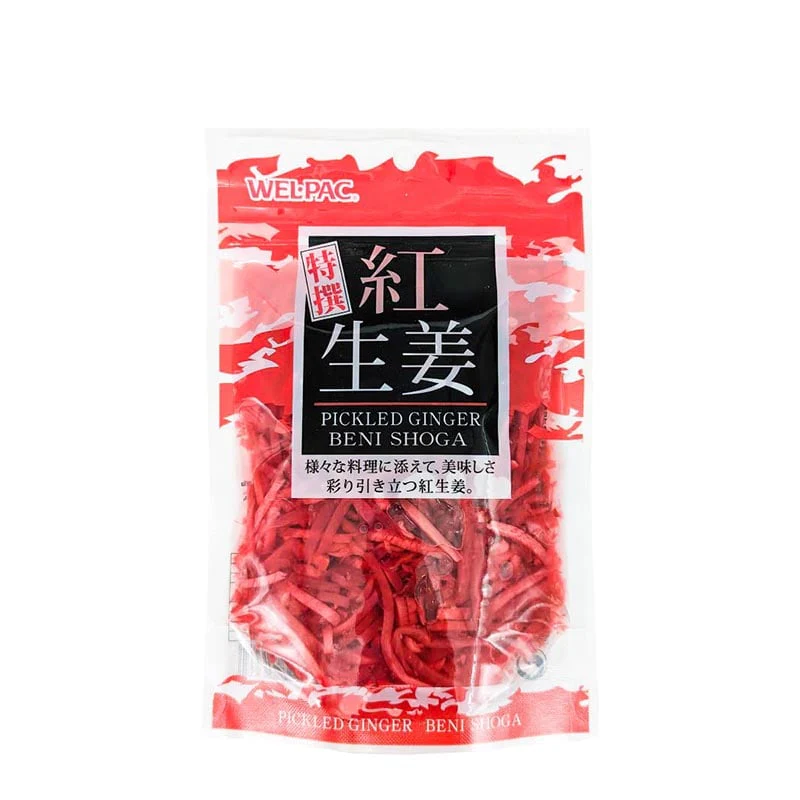 Beni Shoga rosa geschnittener eingelegter Ingwer 100g