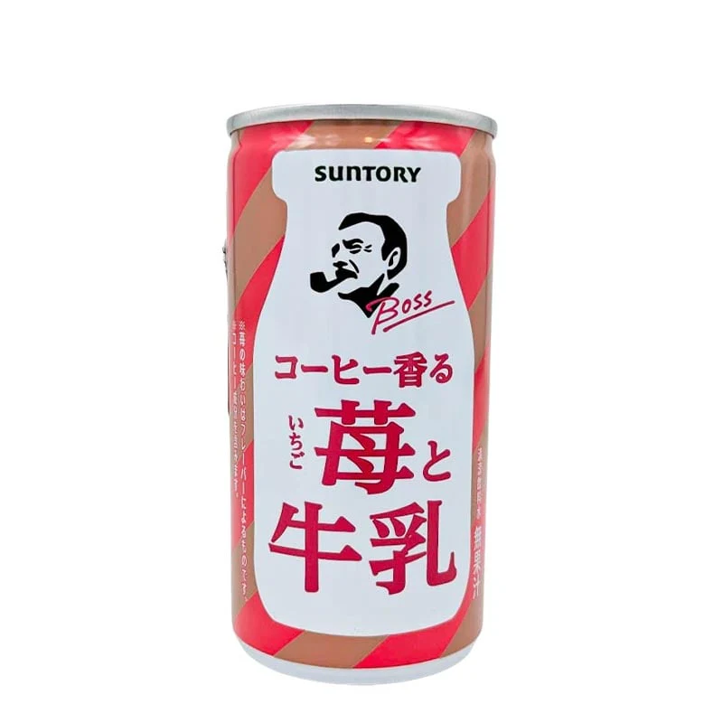 Boss Coffee Ichigo Kaffee mit Erdbeergeschmack 185ml