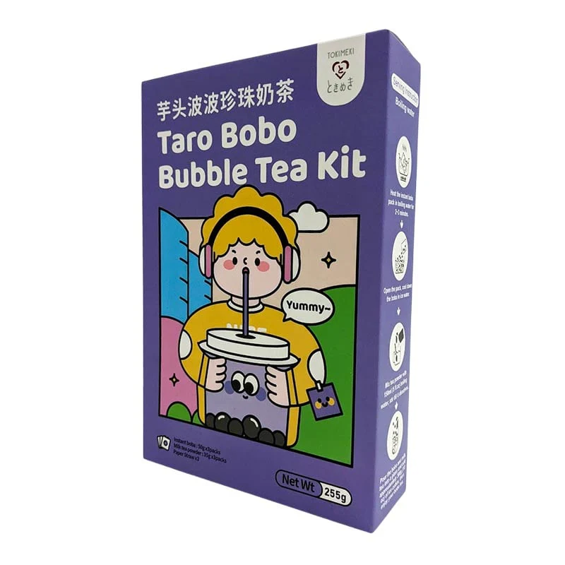 Bubble-Tea-Set Taro Tokimeki 3er-Pack