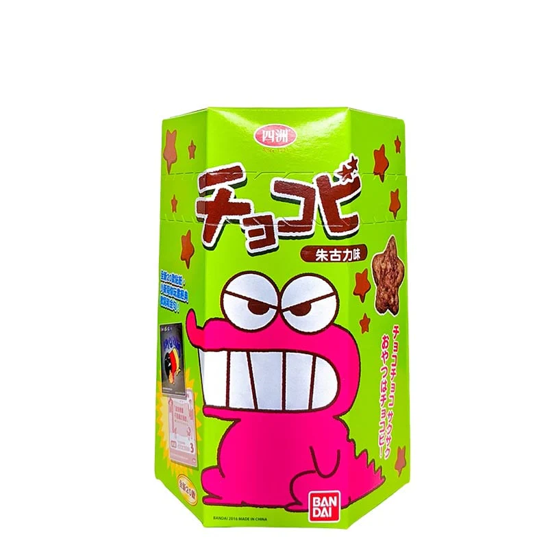 Crayon Shin-chan Gepuffte Maissnacks Schokolade