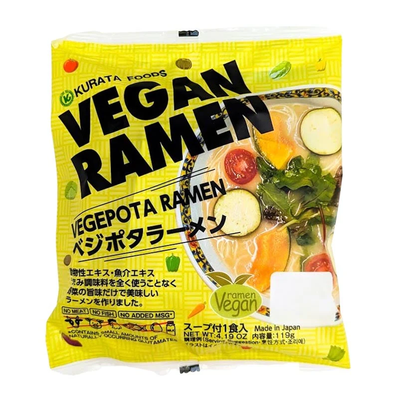 Deluxe Vegane Ramen mit Brühe (Vegepota) 1 Portion