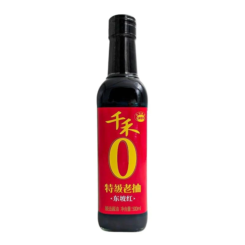 Dunkle Sojasauce Premium (für Rot-Schmoren) 500 ml