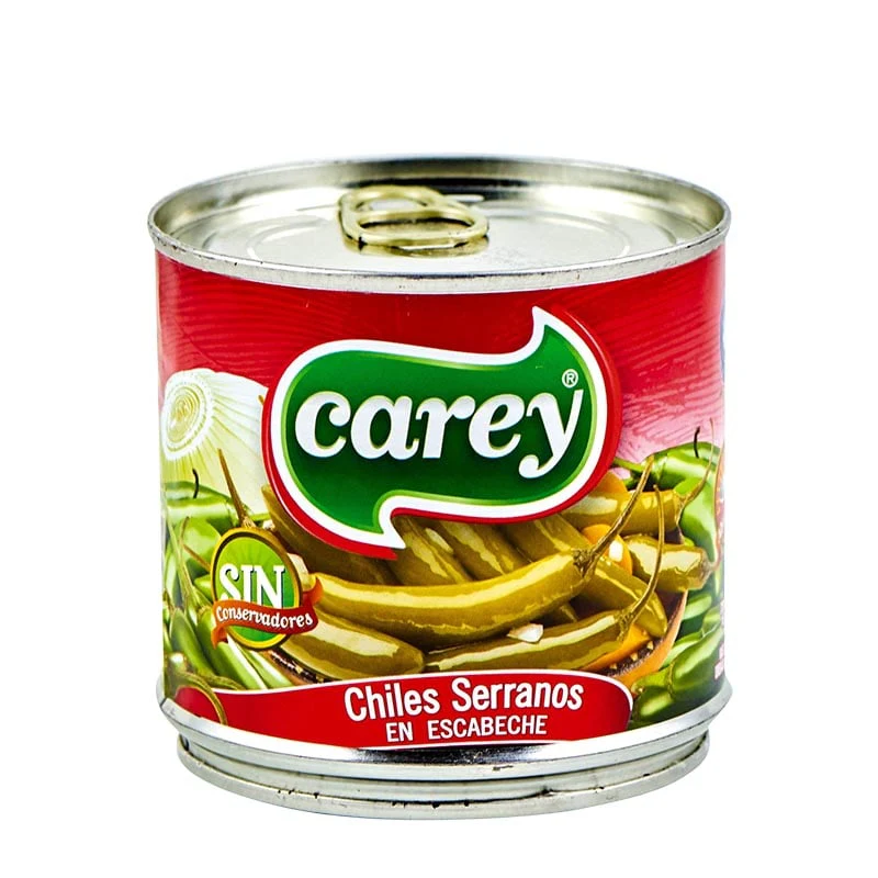 Eingelegte Serrano-Chilis 340g