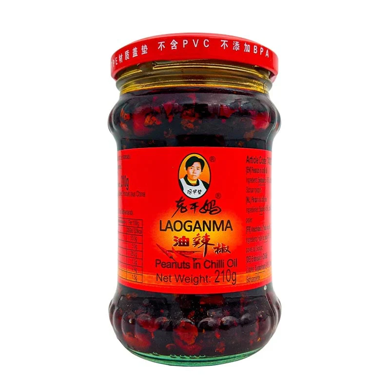 Erdnüsse in Chiliöl, Lao Gan Ma 210g