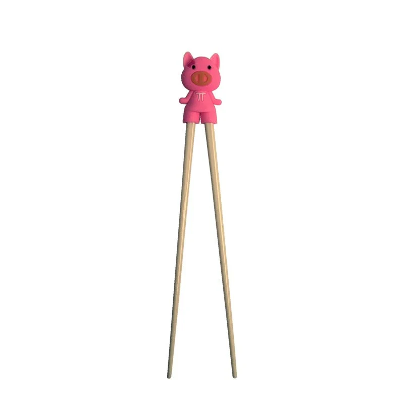 Essstäbchen für Kinder Schwein