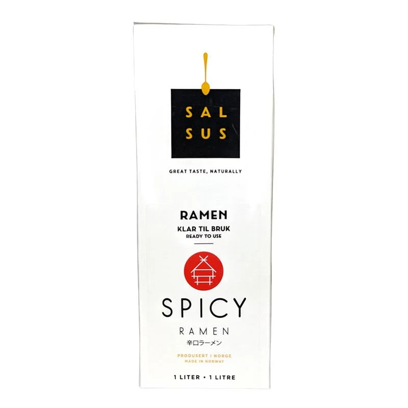 Fertige Ramenbrühe Spicy, Salsus 1 Liter