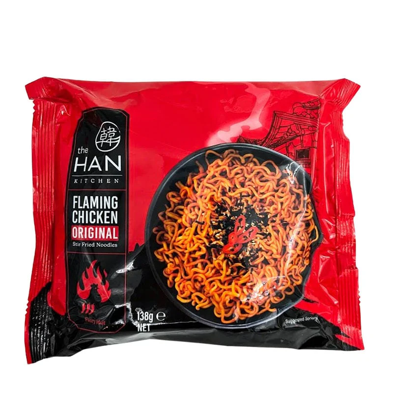 Flaming Chicken Han Kitchen Premium-Instant Nudeln 138g