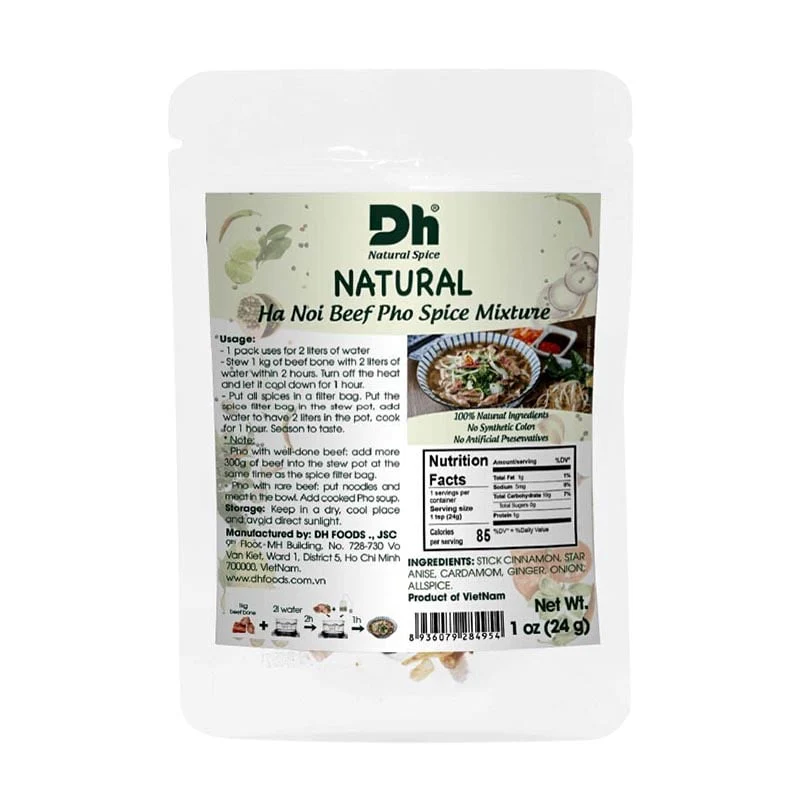 Gewürzmischung Pho Bo (Rind) vietnamesische Nudelsuppe 20g