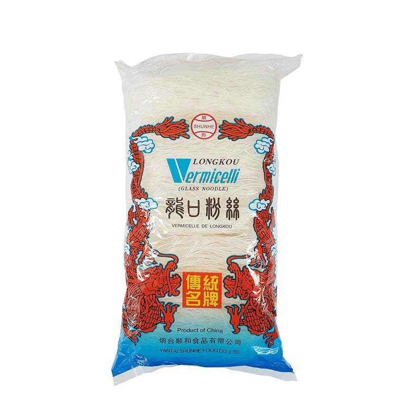 Glasnudeln aus Mungbohnen, Lungkou Vermicelli 250g