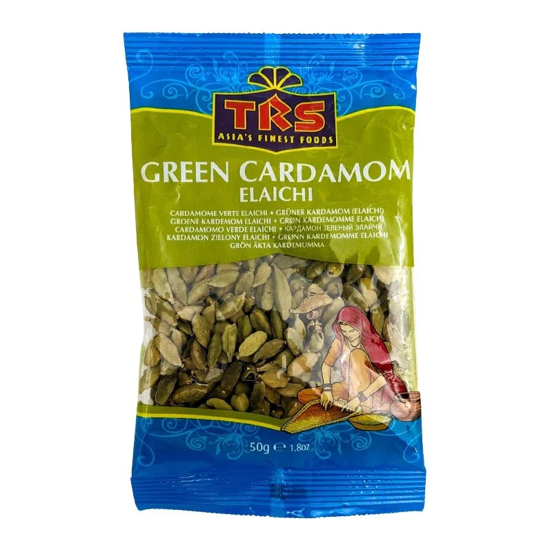 Grüner Kardamom ganze Kapseln 50g