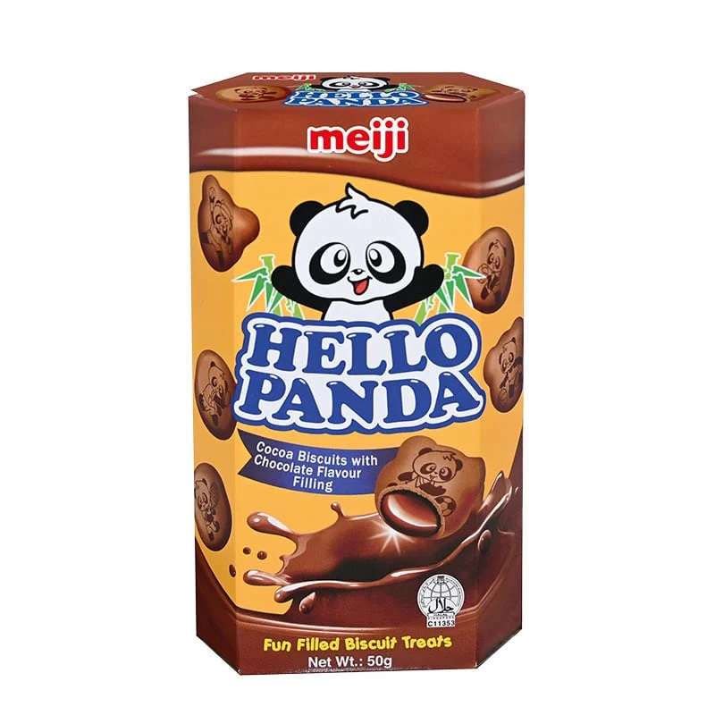 Hallo Panda Keks Schokoladenüberzug & Füllung 50g