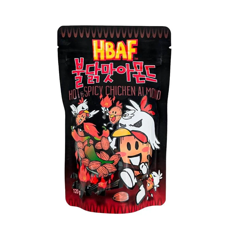 HBAF Koreanische Mandeln Buldak (Scharfes Huhn) 120g