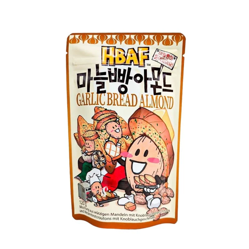 HBAF Koreanische Mandeln Garlic Bread (Knoblauchbrot) 120 g