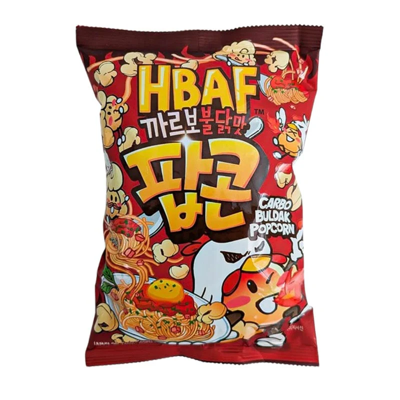 HBAF Koreanisches Popcorn Carbo Buldak 80g