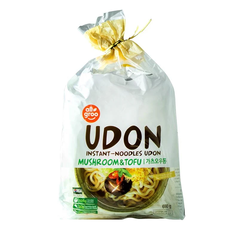 Instant-Udonsuppe Tofu & Pilze 3 Portionen 690g