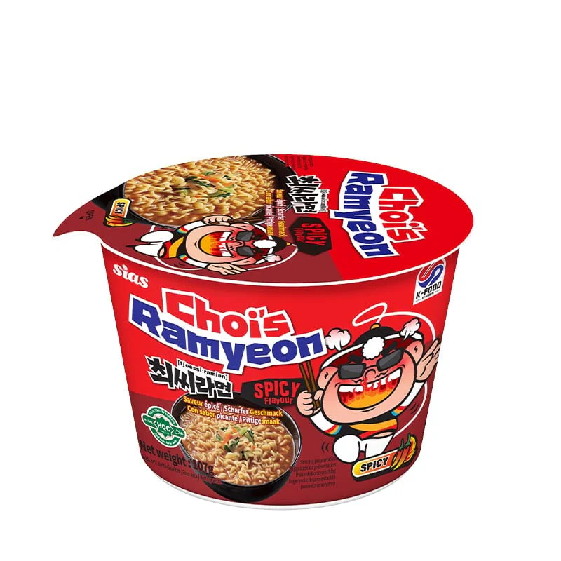 Instantnudeln Bowl Scharf Choi’s Ramyeon