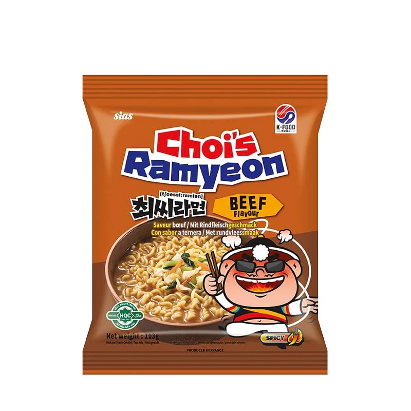 Instantnudeln Rind Choi’s Ramyeon