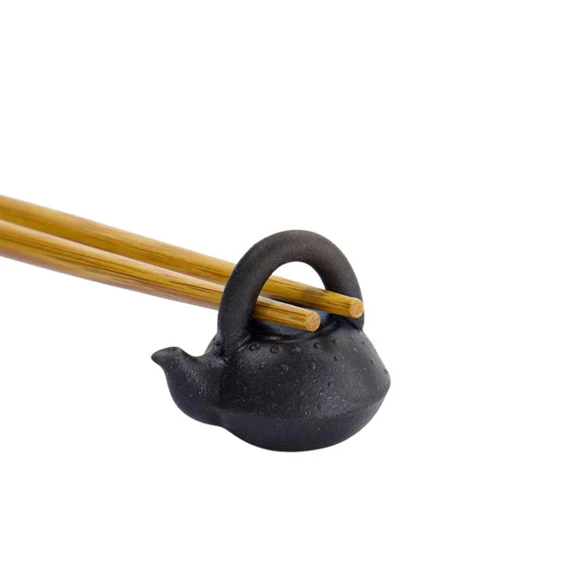 Japanische Stäbchenablage für Essstäbchen Teekanne