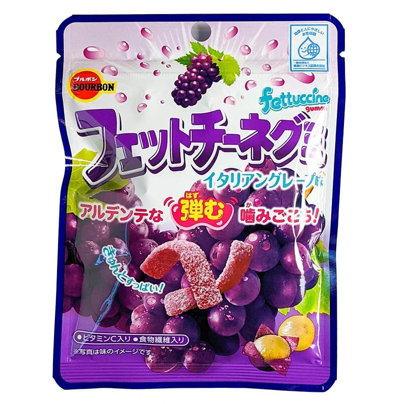 Japanische Süßigkeiten Fettuccine Traube