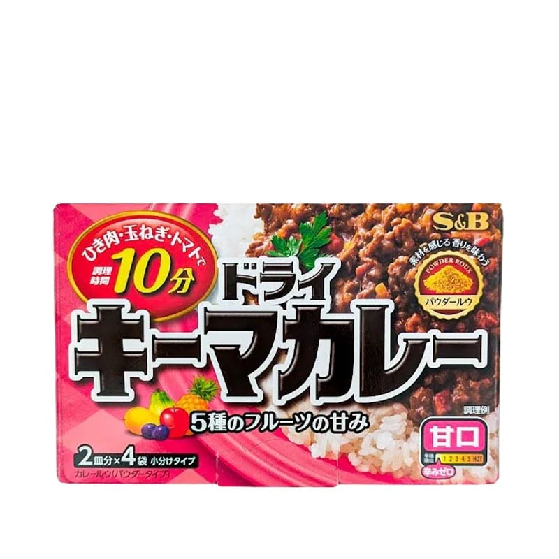 Japanisches Curry Keema Mild (Dry Curry) 8 Portionen