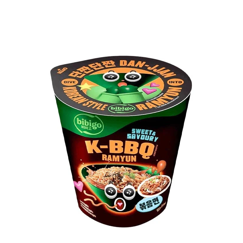 K-BBQ Ramyun Nudelbecher Bibigo 98g