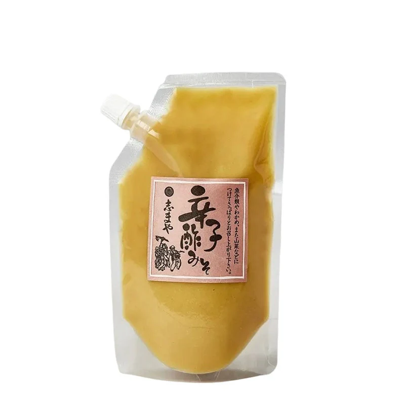 Karashimiso weiße Miso mit japanischem Senf und Essig 300 g