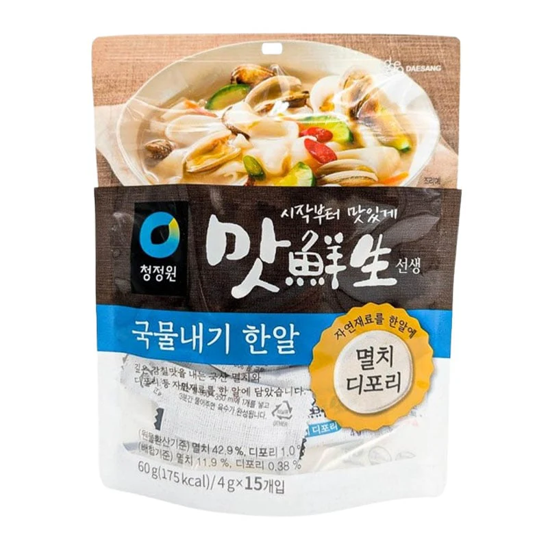 Koreanische Sardellenbrühe Coin Stock 60g