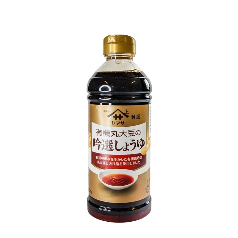 Langsam gebraute japanische Sojasoße, Yamasa Yuki Marudaizu 500ml