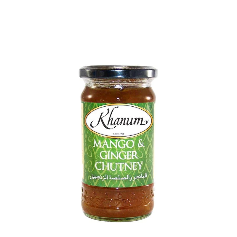 Mango und Ingwer Chutney 350g
