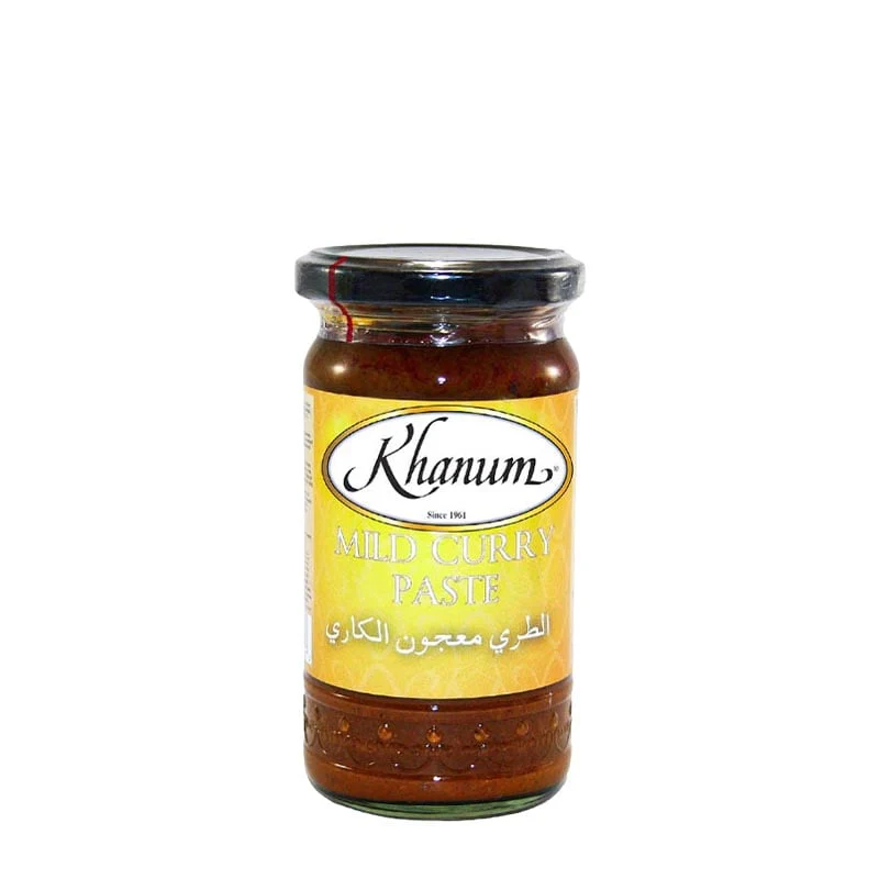 Milde fertige indische Currypaste Khanum 300g