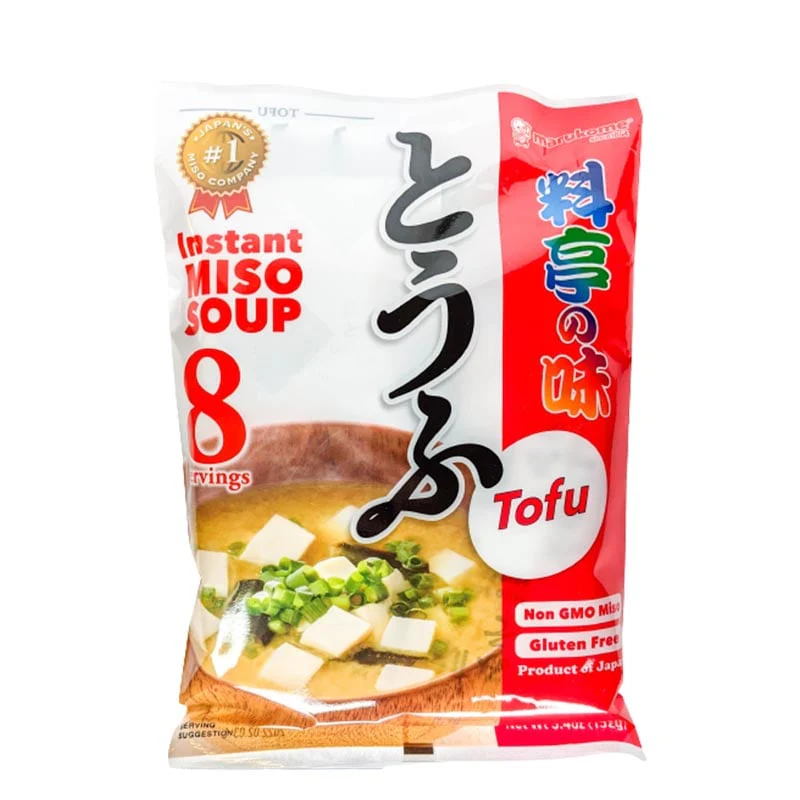 Misosuppe mit Tofu (8 Portionen)