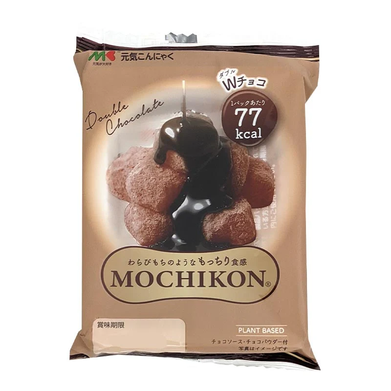 Mochikon japanisches Dessert mit Sirup Schokolade 100g
