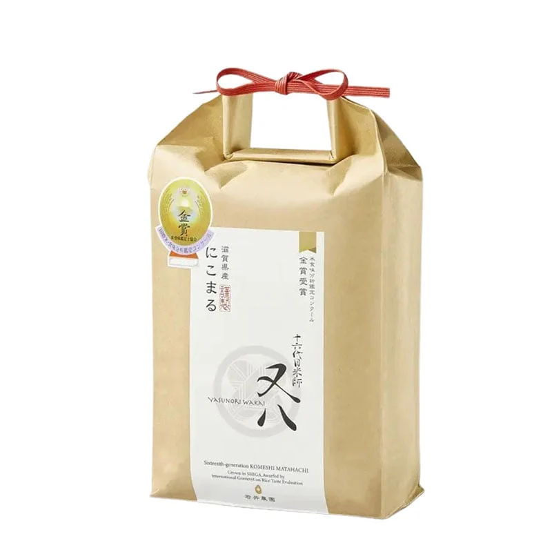 Nikomaru Five Star (preisgekrönter japanischer Premiumreis aus Shiga) 1,8 kg