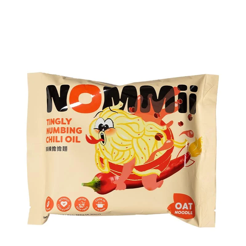 Nommii Tingly Numbing Chili Oil Hafernudeln