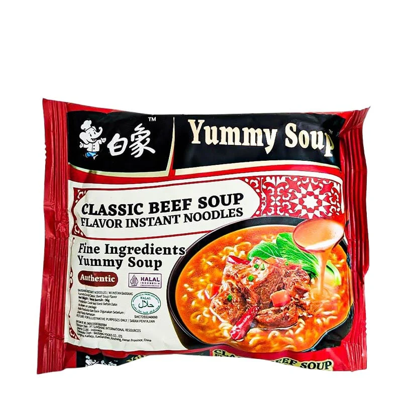 Nudelsuppe Klassisch Rindfleischgeschmack Bai Xiang