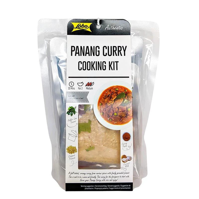 Panang-Curry-Kochset einfach zubereitet 2 Portionen