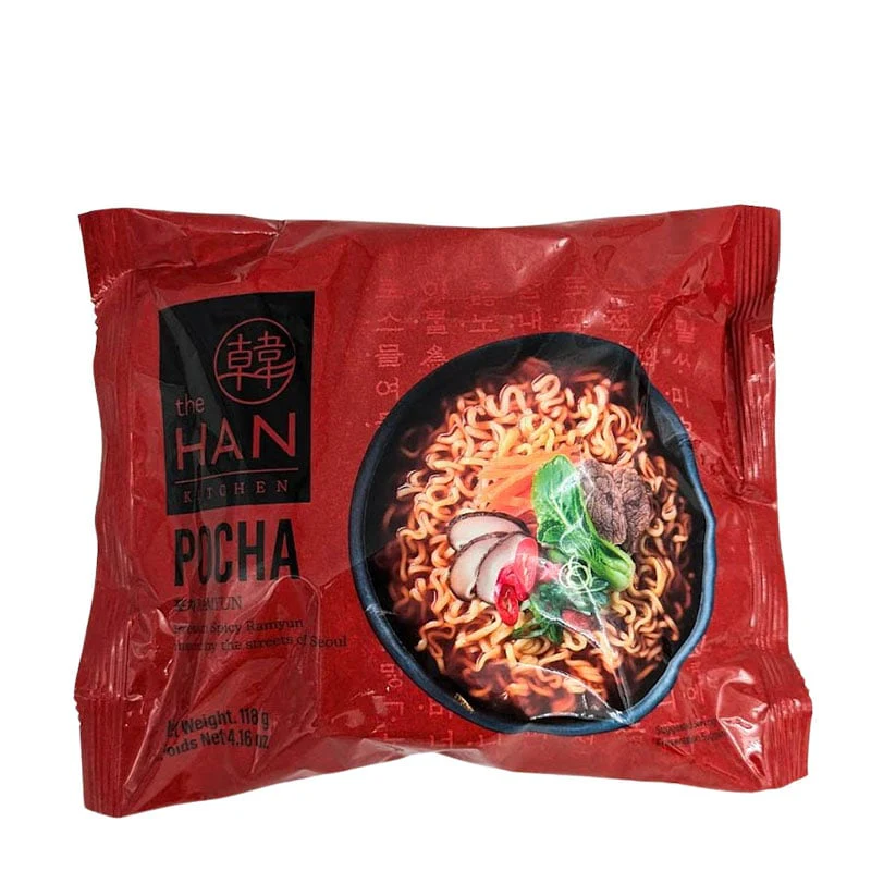 Pocha Ramyun Han Kitchen Premium-Instant Nudeln 118g