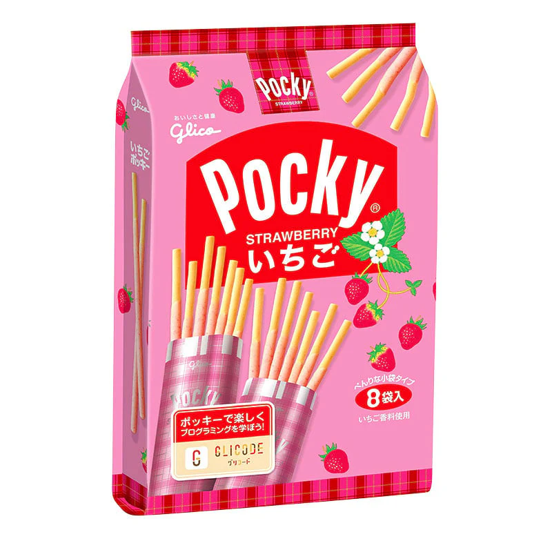 Pocky Erdbeere 8er-Pack