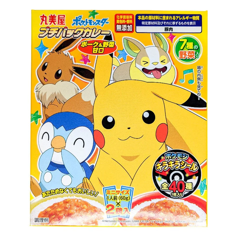 Pokémon Japanisches Curry Schwein & Gemüse 120g