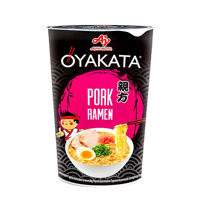 Ramen Nudel-Tasse Oyakata Schweinefleisch