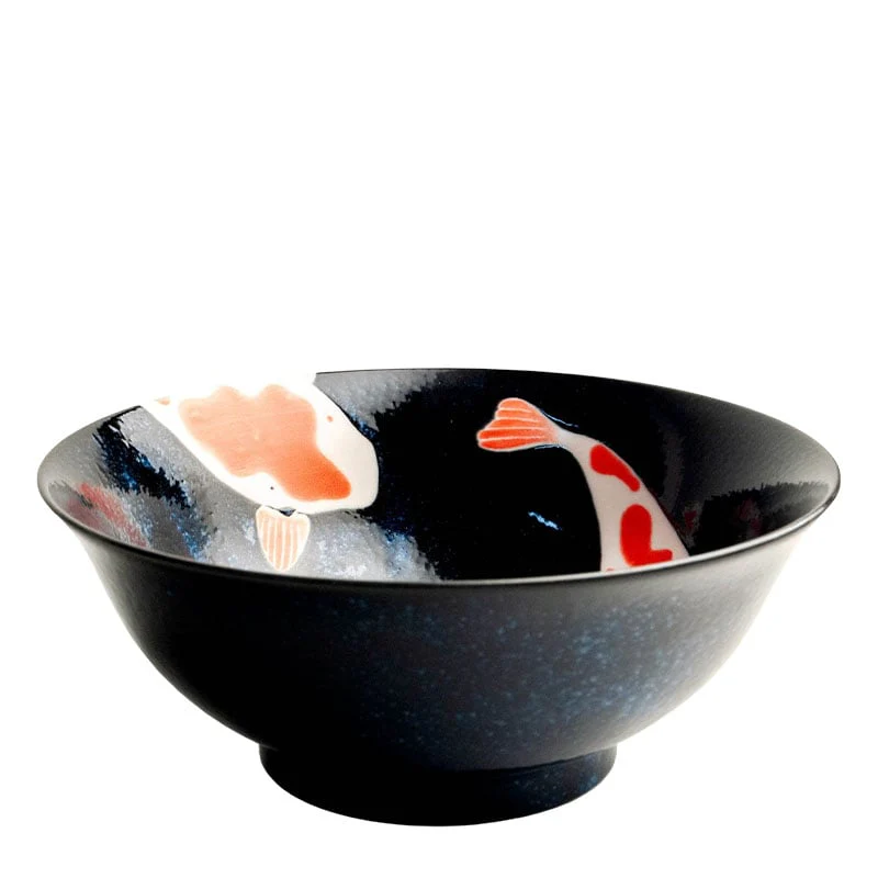 Ramenschale Japanischer Koi Dunkel 21 cm
