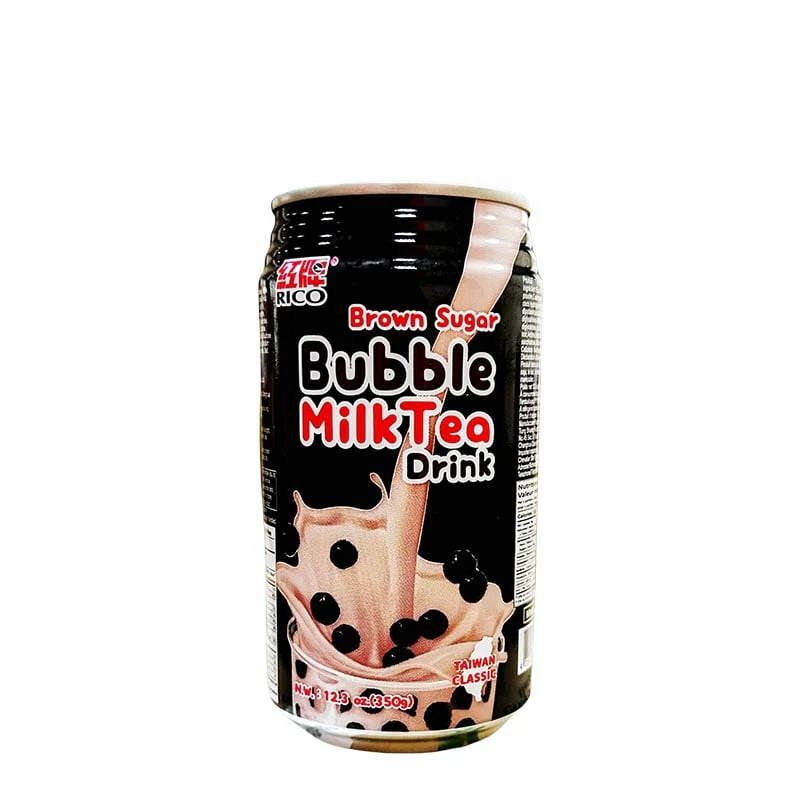 Rico Bubble Tea in der Dose Brauner Zucker 340ml