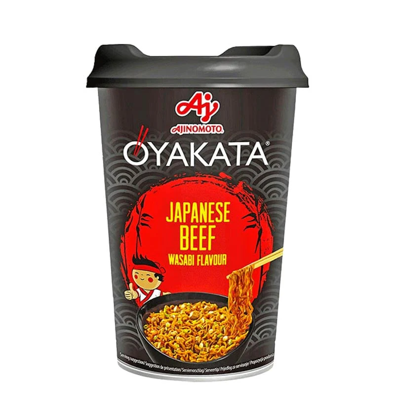 Rindfleisch Wasabi Nudel-Tasse Oyakata