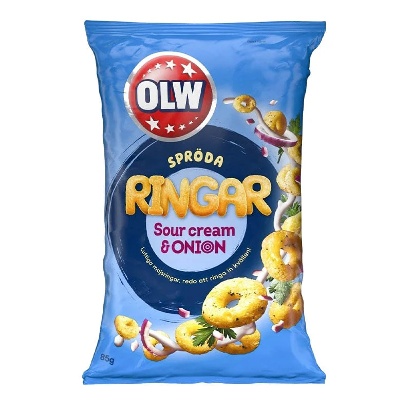 Ringe Sourcream & Onion OLW 85g