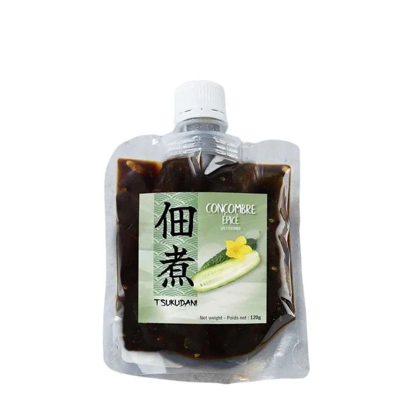 Scharfe Gurke in Sojareduktion Tsukudani 120 g