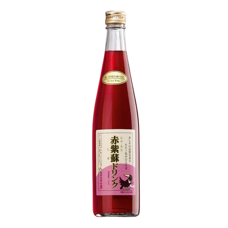 Shiso Getränk Red Shiso Delight Shiso und Ume Getränk 500 ml