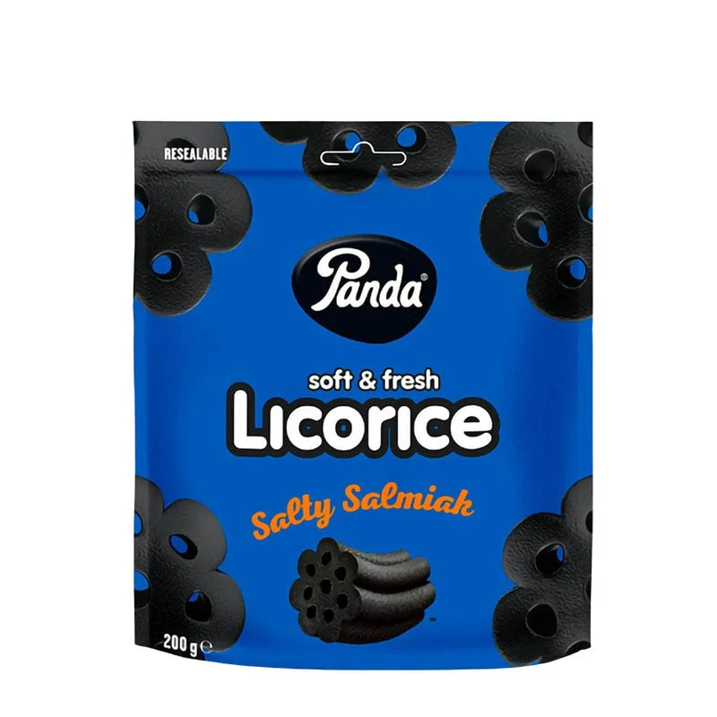 Soft & Fresh Lakritze Salmiak Panda 200g