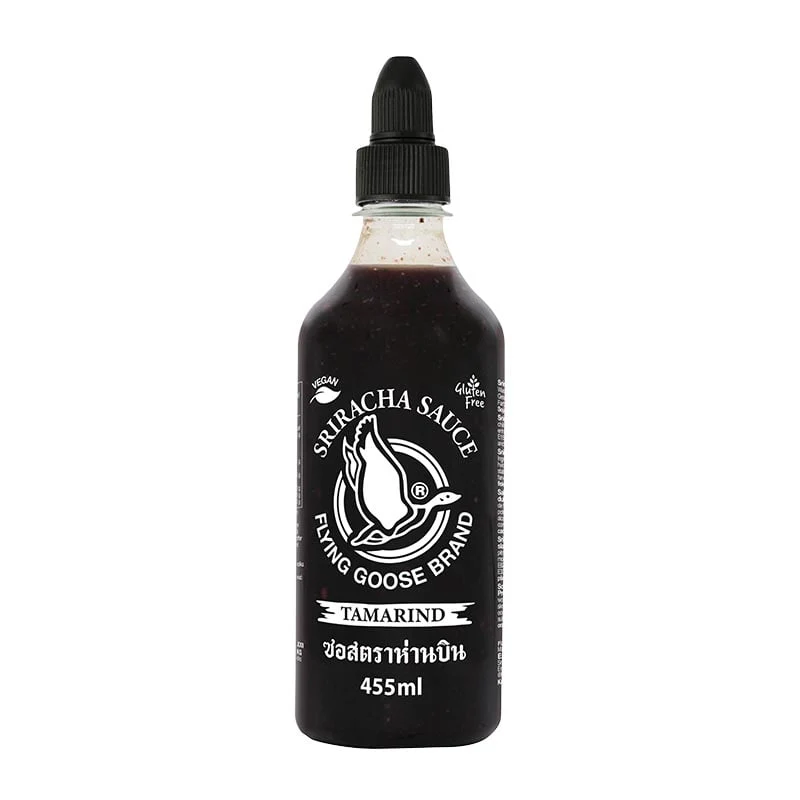 Sriracha Tamarinde Schwarzer Chili Flying Goose 455ml